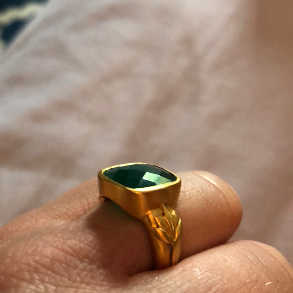Satya Green Ring